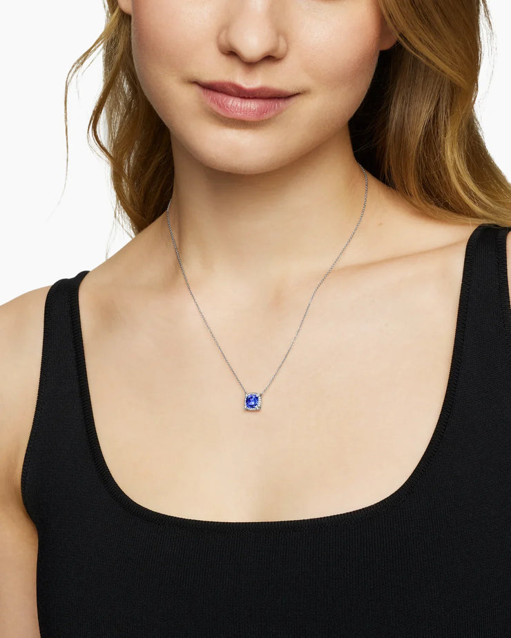 Royal Tanzanite Pavé Pendant